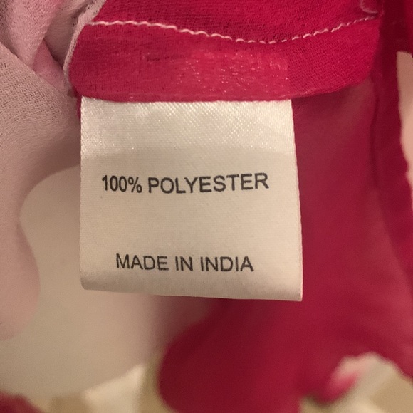 NWOT Pink Tunic Dress beach coverup - Picture 10 of 12